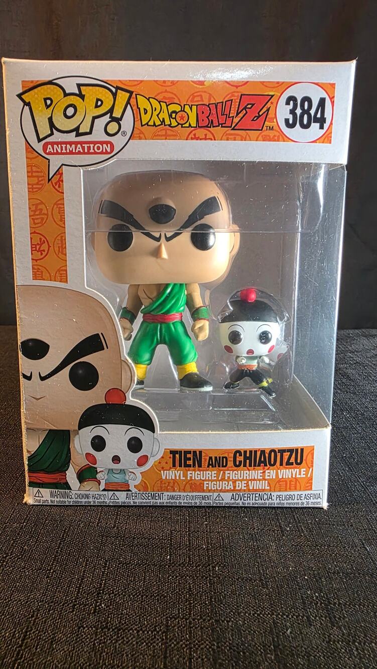 Funko Pop! Dragon Ball Z Tien and Chiaotzu #384 with Box